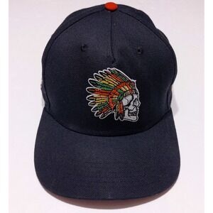 TWNTY-TWO Dream Catchers Skull Native American Hat Cap Snapback Black